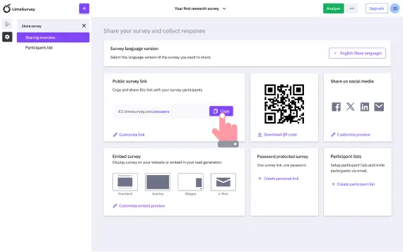 Teile überall – Links, Social Media, QR-Codes