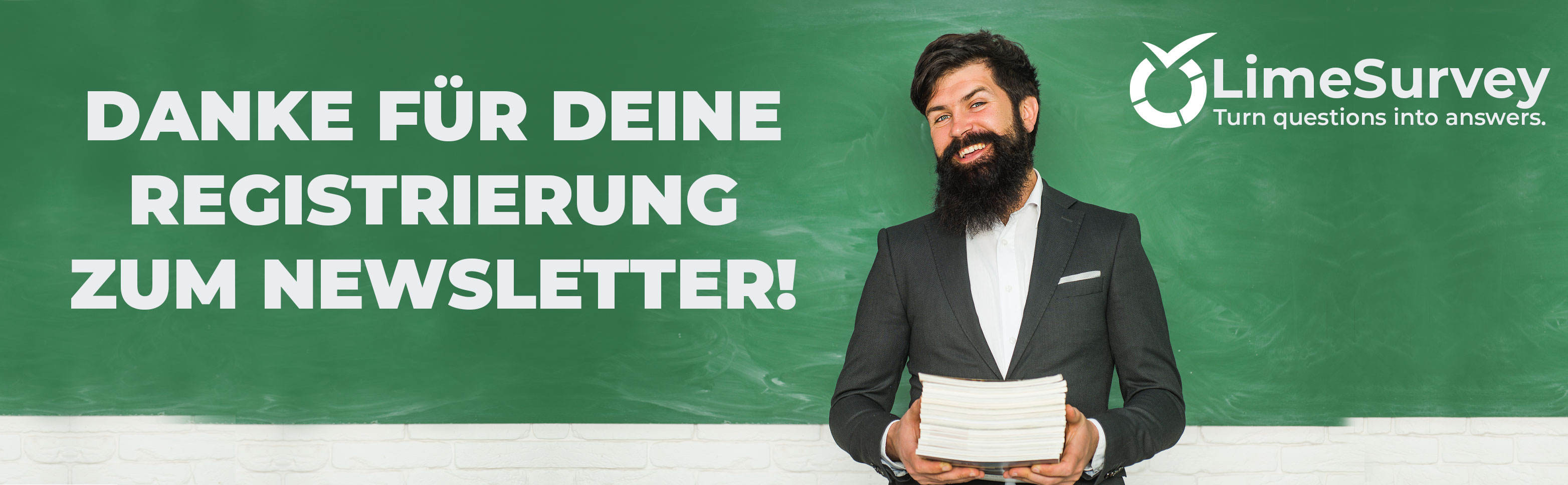 Danke für deine Newsletter Registrierung