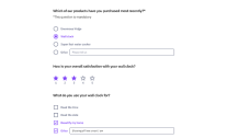 Restaurant feedback form template
