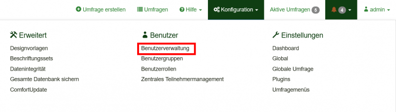 File:LimeSurveyMenuUserManagement de.png